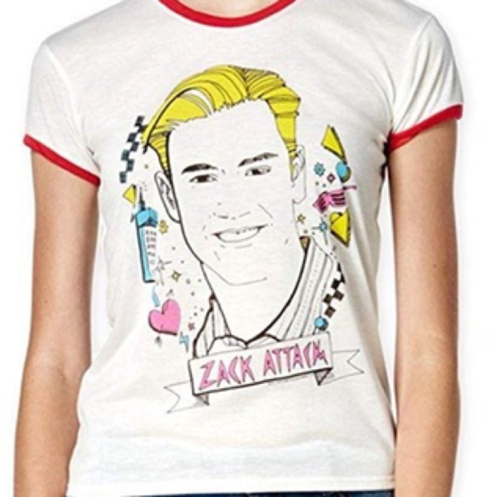 Saved by the bell Zack Attack t shirt